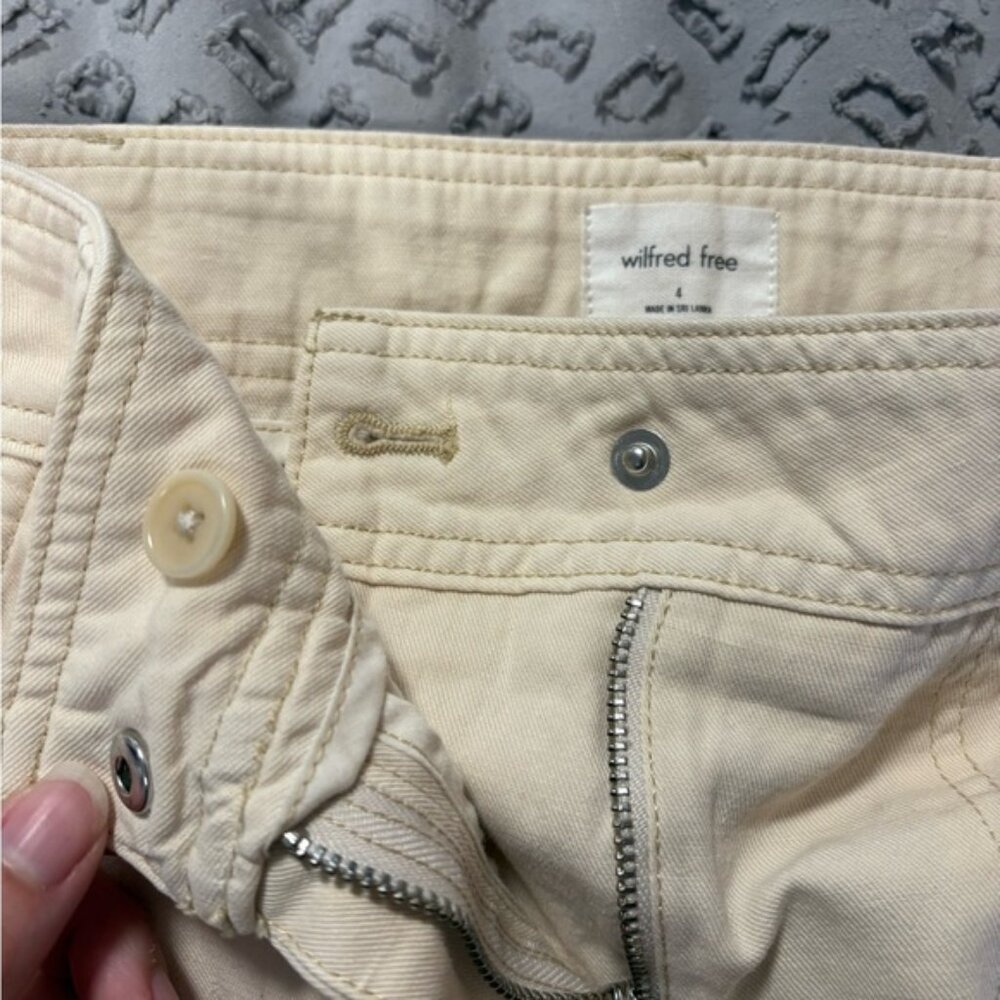 Wilfred Free Cropped Tapered Leg Pants Size 4 - Picture 7 of 9